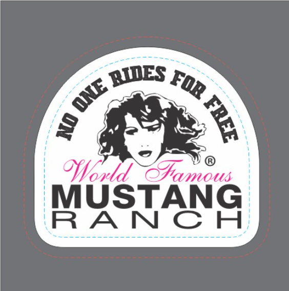 Mustang Ranch Sticker
