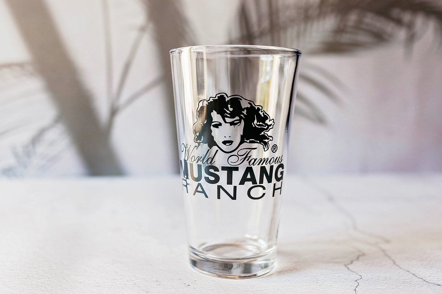 Pint Glass - Black Logo