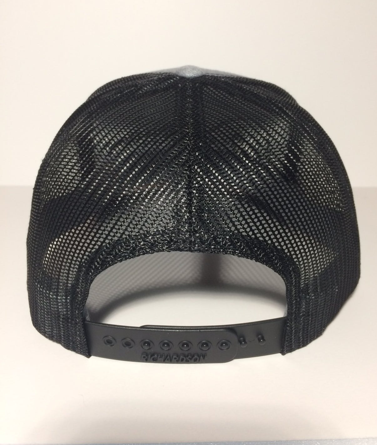 Grey & Black Twill Cap - Embroidered Split Logo
